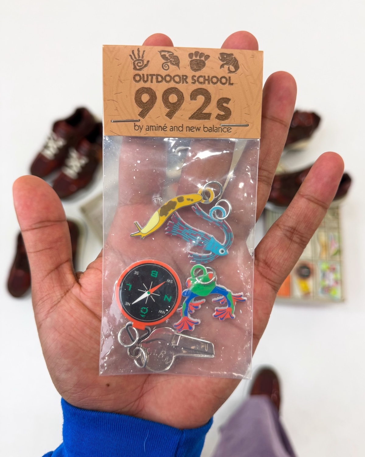 Amine x New Balance Made in USA 992 "Outdoor School"(アミーネ × ニューバランス メイドインUSA 992 アウトドアスクール)U992NE