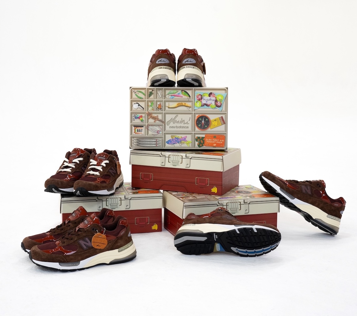 Amine x New Balance Made in USA 992 "Outdoor School"(アミーネ × ニューバランス メイドインUSA 992 アウトドアスクール)U992NE