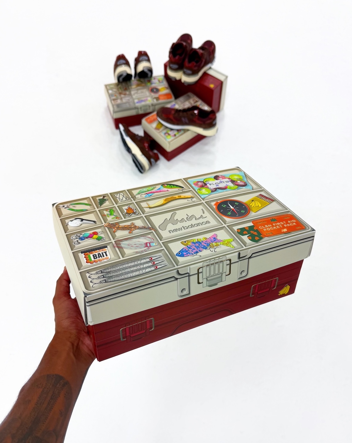 Amine x New Balance Made in USA 992 "Outdoor School"(アミーネ × ニューバランス メイドインUSA 992 アウトドアスクール)U992NE