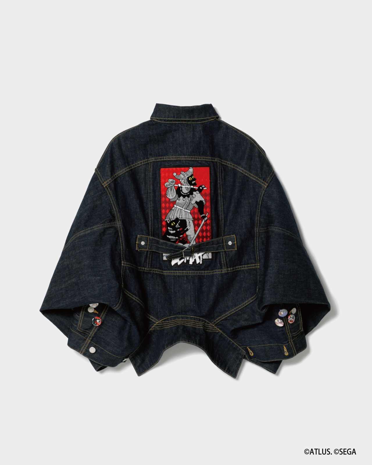 PERSONA 5 the Royal × beautiful people(ペルソナ5 ザ・ロイヤル × ビューティフルピープル)P5R double-end denim blouson