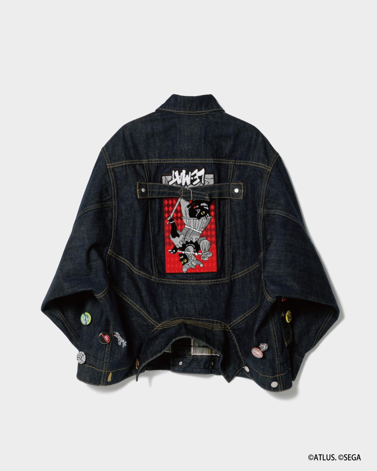 PERSONA 5 the Royal × beautiful people(ペルソナ5 ザ・ロイヤル × ビューティフルピープル)P5R double-end denim blouson