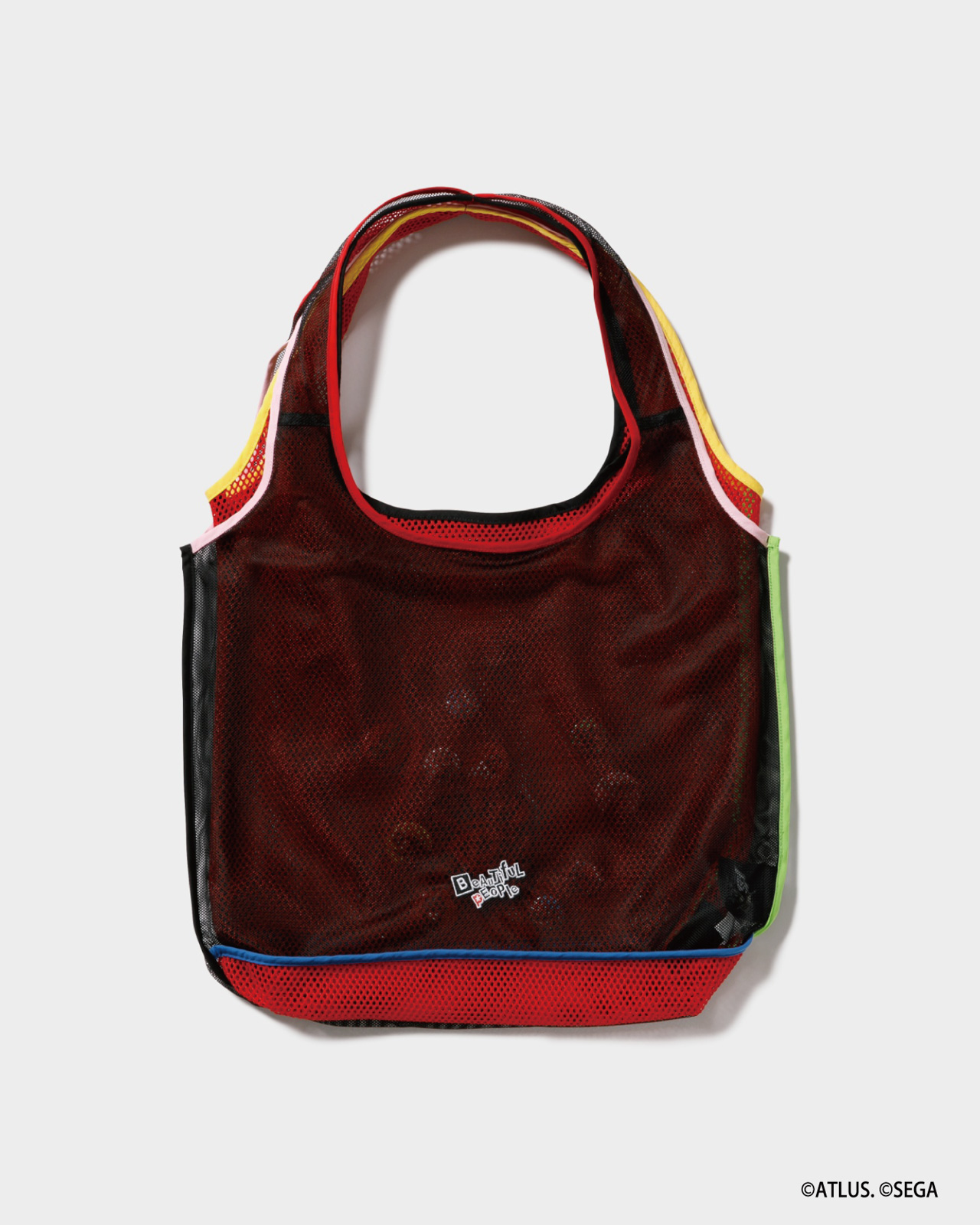 PERSONA 5 the Royal × beautiful people(ペルソナ5 ザ・ロイヤル × ビューティフルピープル)P5R mesh flip bag