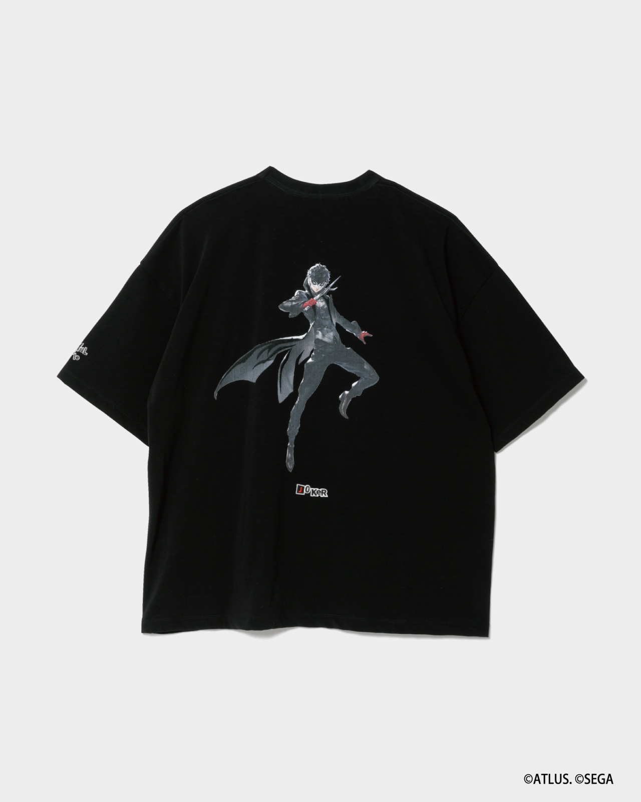 PERSONA 5 the Royal × beautiful people(ペルソナ5 ザ・ロイヤル × ビューティフルピープル)P5R high twist jersey T-shirts