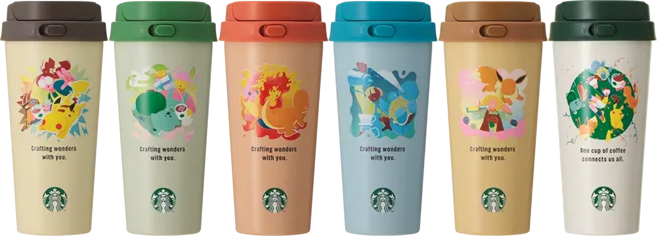 スタバ × ポケモン ステンレス TOGO ボトル 473ml