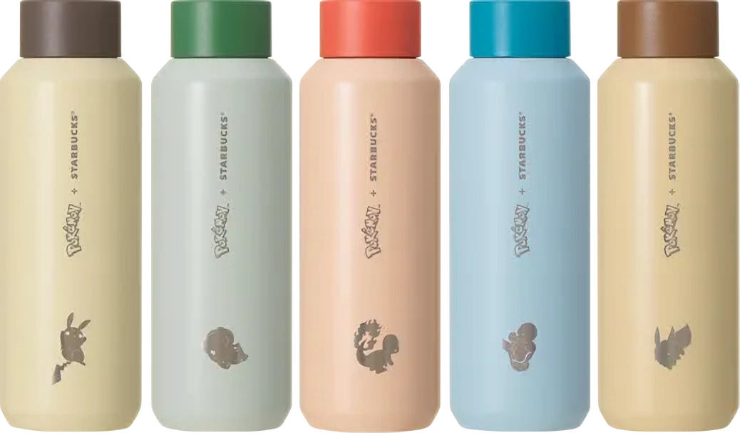 スタバ × ポケモン ステンレスボトル 473ml