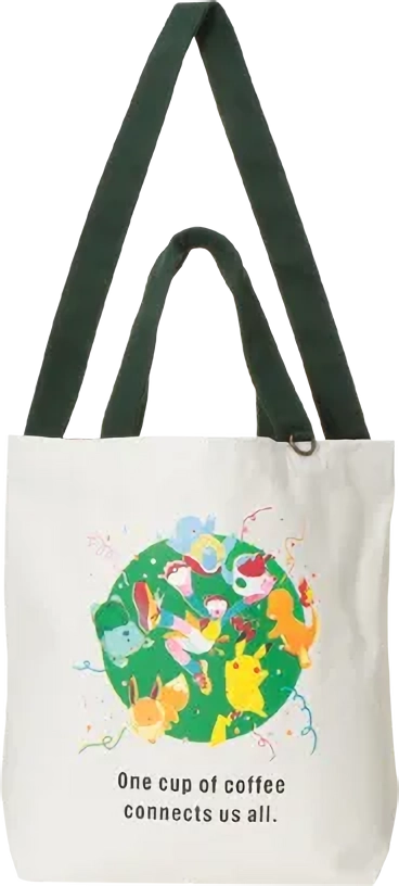 スタバ × ポケモン トートバッグ