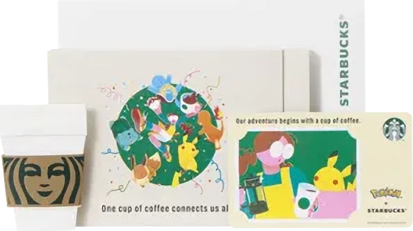 スタバ × ポケモン スターバックス カード ギフト