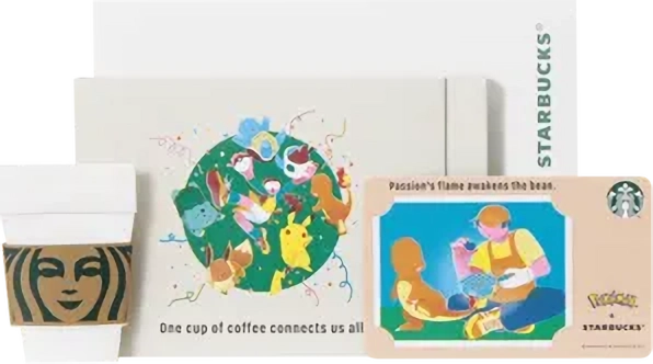 スタバ × ポケモン スターバックス カード ギフト