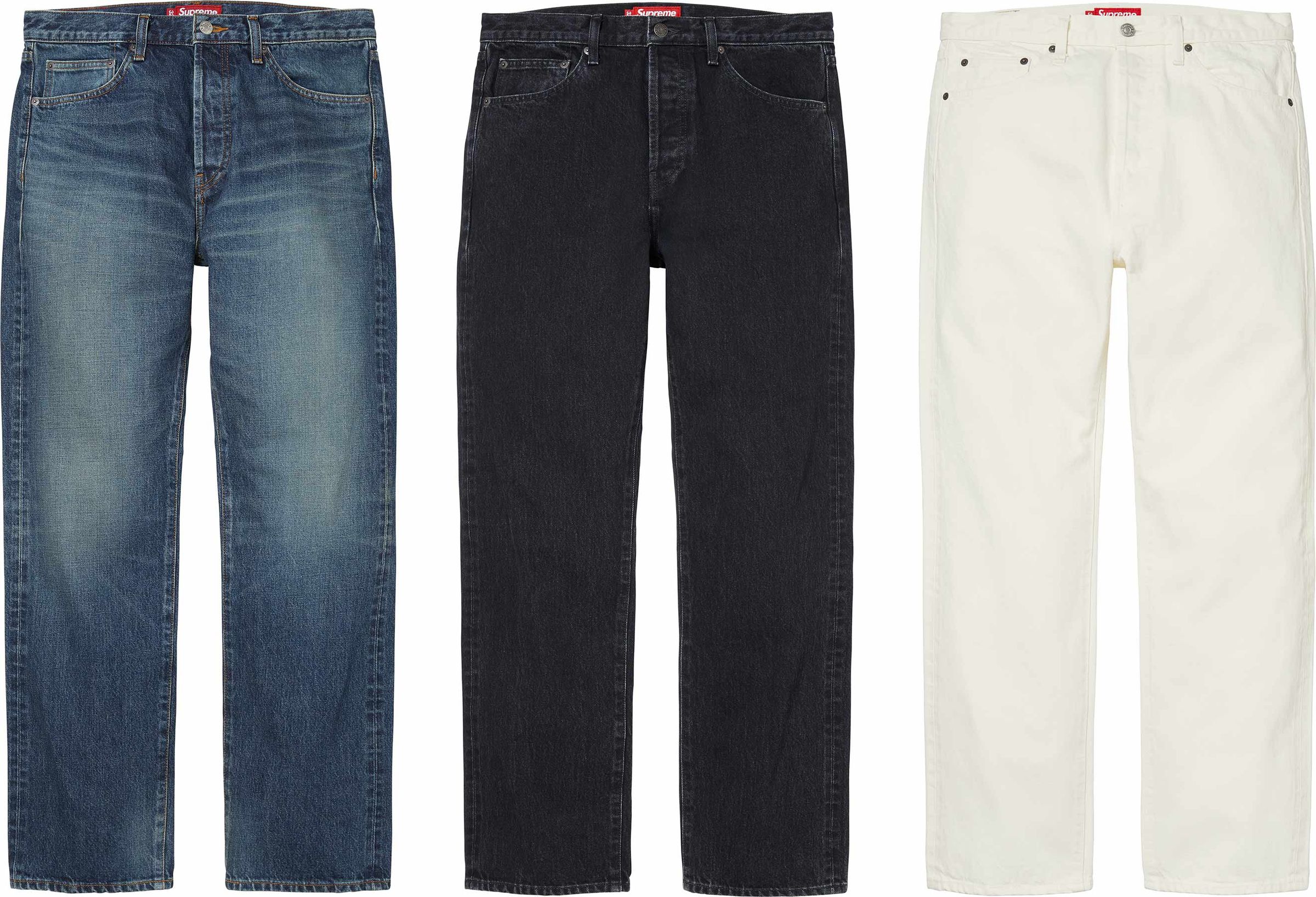 Supreme(シュプリーム) 2026FW Week7 Slim Straight Selvedge Jean