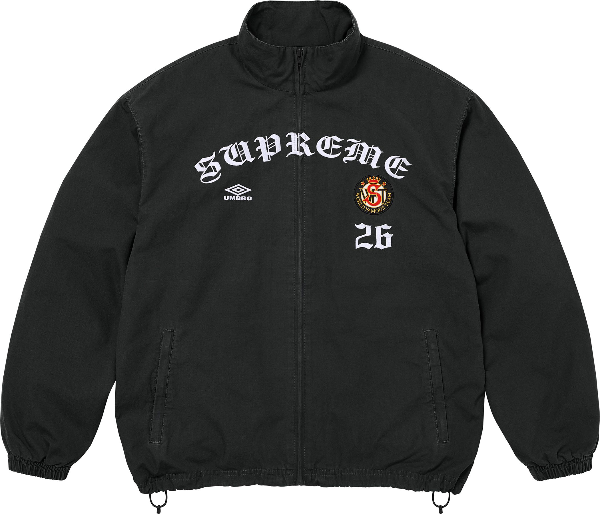 Supreme(シュプリーム) 2026FW Week7 Supreme®/Umbro® Cotton Ripstop Track Jacket