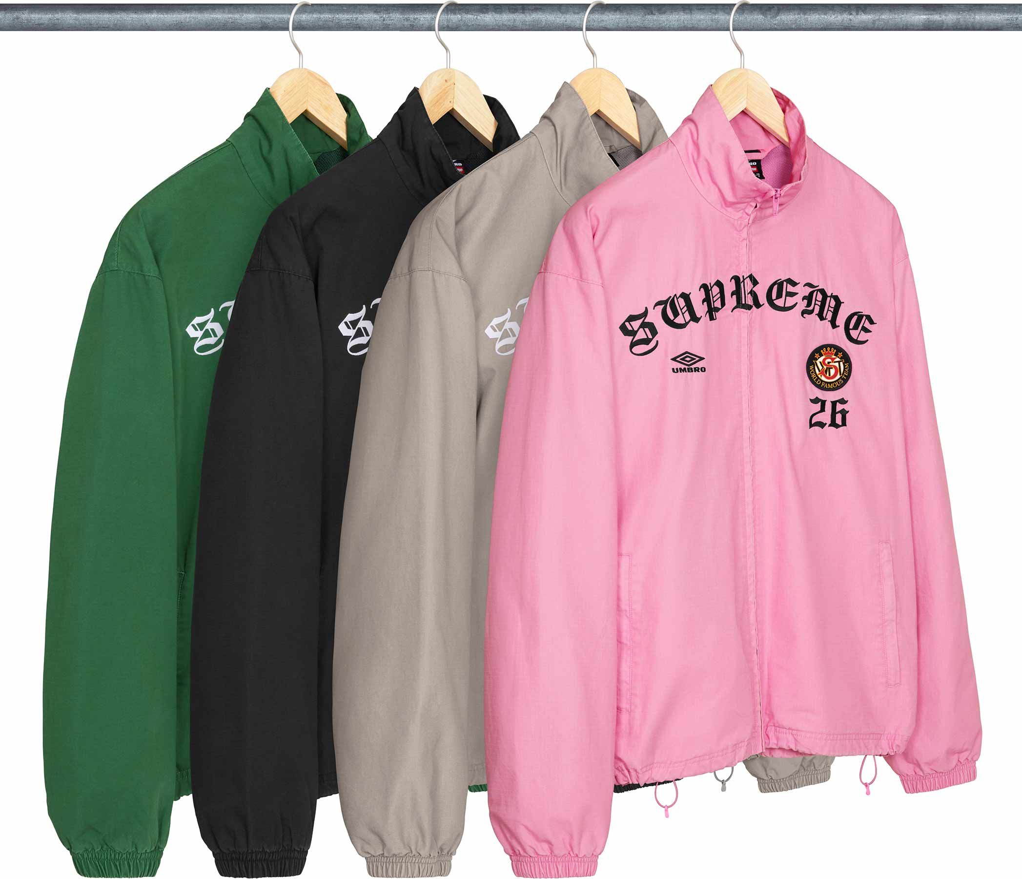 Supreme(シュプリーム) 2026FW Week7 Supreme®/Umbro® Cotton Ripstop Track Jacket