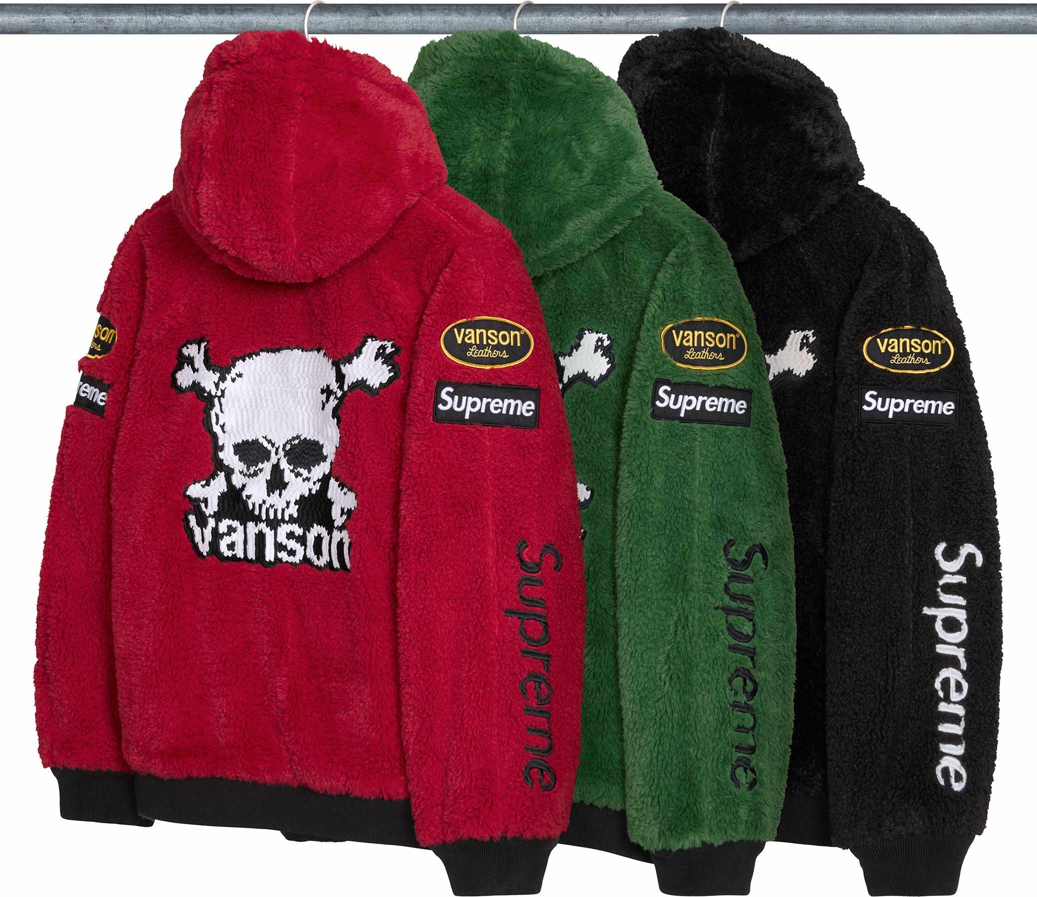 Supreme(シュプリーム) 2026FW Week7 Supreme®/Vanson Leathers® Reversible Quilted Hooded Jacket