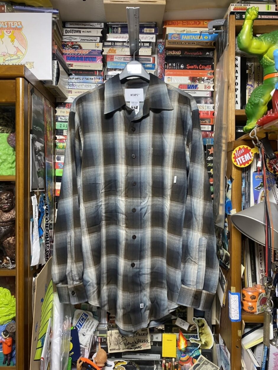 WTAPS × SSZ（ダブルタップス × エスエスズィー） 2026 第2弾コラボ SHIRT 02 チェックシャツ