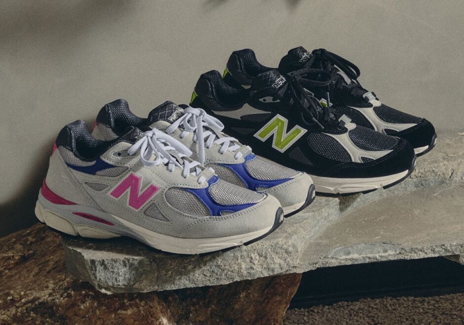 Kith × United Arrows & Sons × New Balance Made in USA 990v3 Liberty / Black（キス × ユナイテッドアローズ & サンズ × ニューバランス メイドインUSA 990v3 リバティ & ブラック）