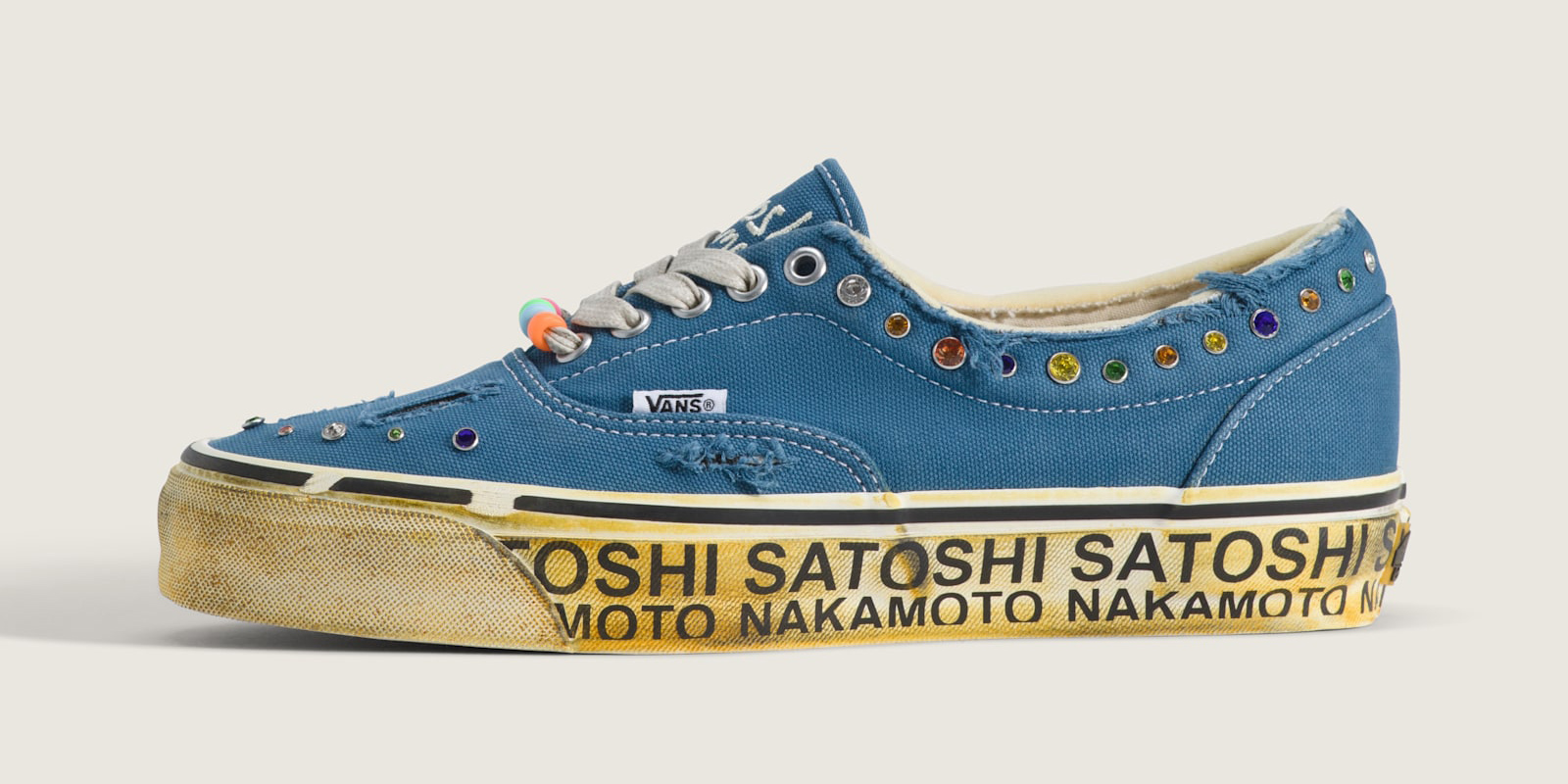「Satoshi Nakamoto × OTW by Vans Era 95 Gems NAVY（サトシ ナカモト × オーティーダブリュー バイ ヴァンズ エラ95 ジェムズ ネイビー） VN00114ESN0」