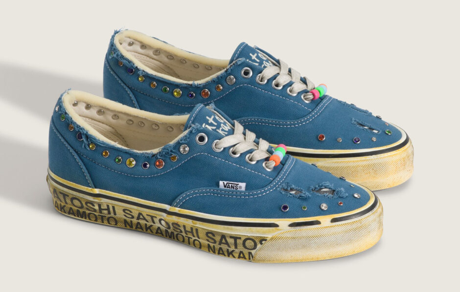 「Satoshi Nakamoto × OTW by Vans Era 95 Gems NAVY（サトシ ナカモト × オーティーダブリュー バイ ヴァンズ エラ95 ジェムズ ネイビー） VN00114ESN0」