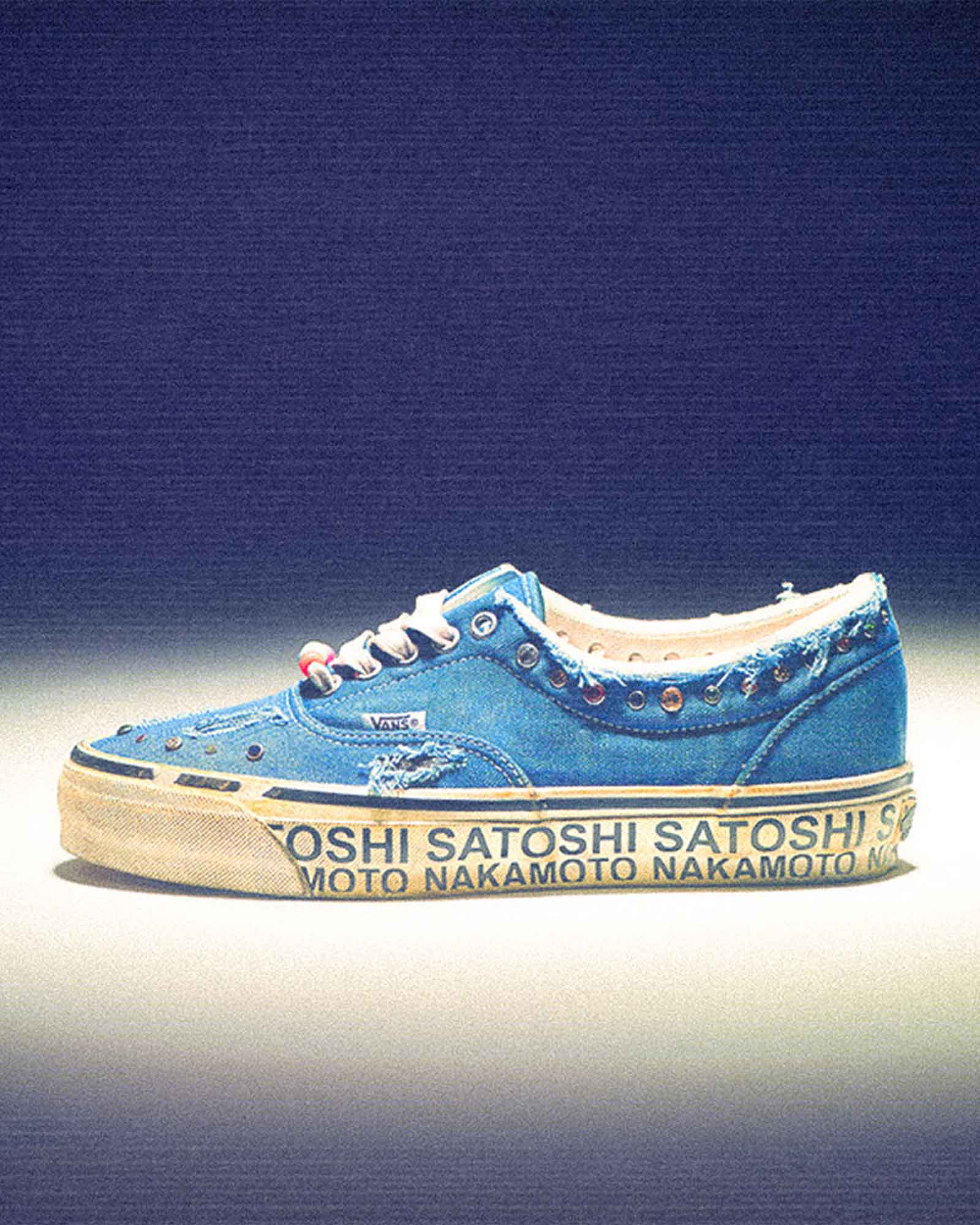 「Satoshi Nakamoto × OTW by Vans Era 95 Gems NAVY（サトシ ナカモト × オーティーダブリュー バイ ヴァンズ エラ95 ジェムズ ネイビー） VN00114ESN0」