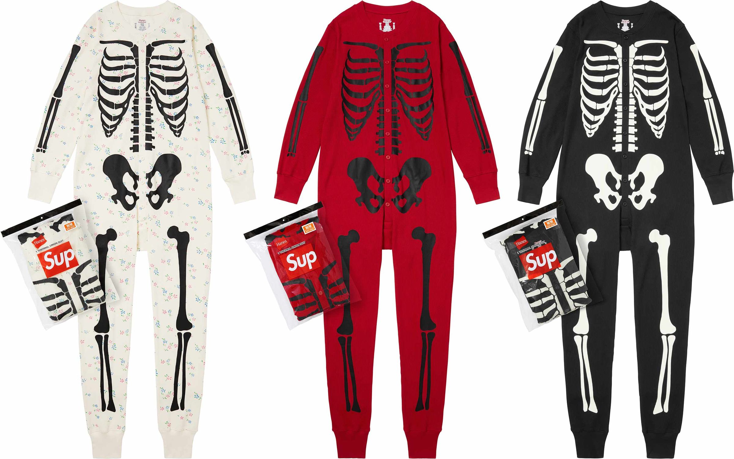 Supreme（シュプリーム） 2026FW Week10 Supreme®/Hanes® Bones Thermal Union Suit (1 Pack)
