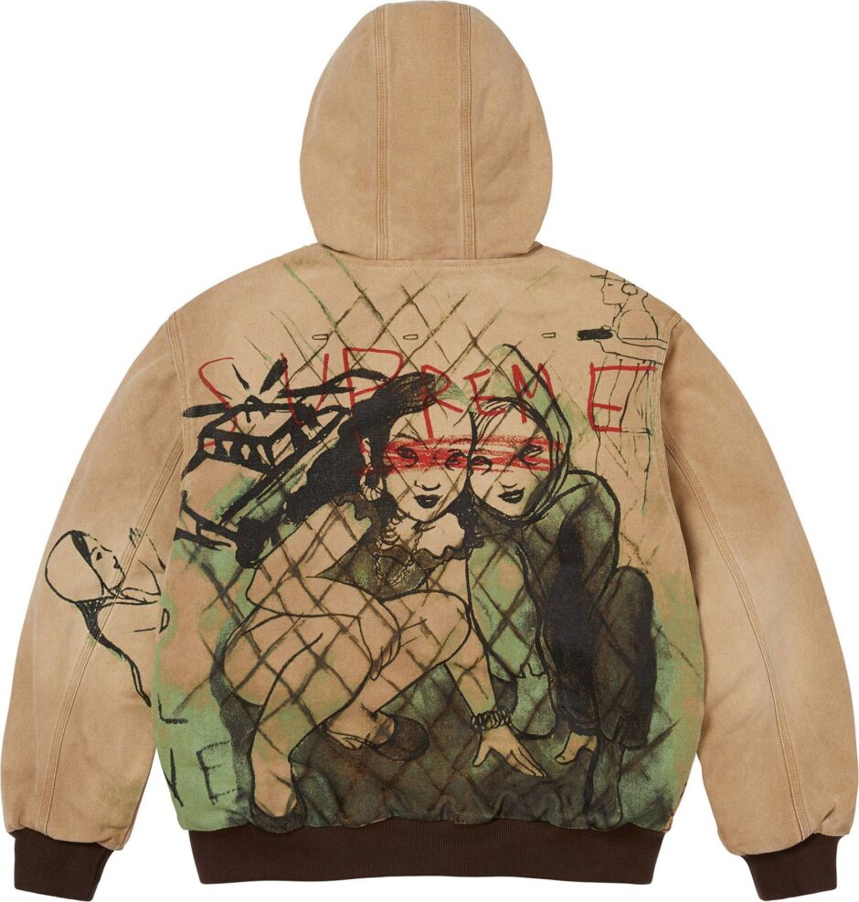Supreme（シュプリーム） 2026FW Week8 Supreme/Rita Ackermann Hooded Work Jacket